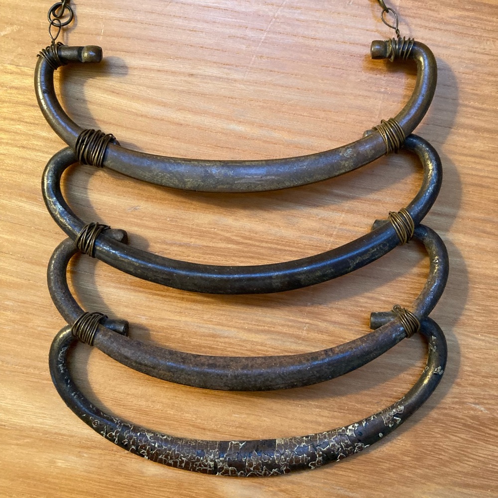 Handmade OOAK Vintage Drawer Pull Necklace